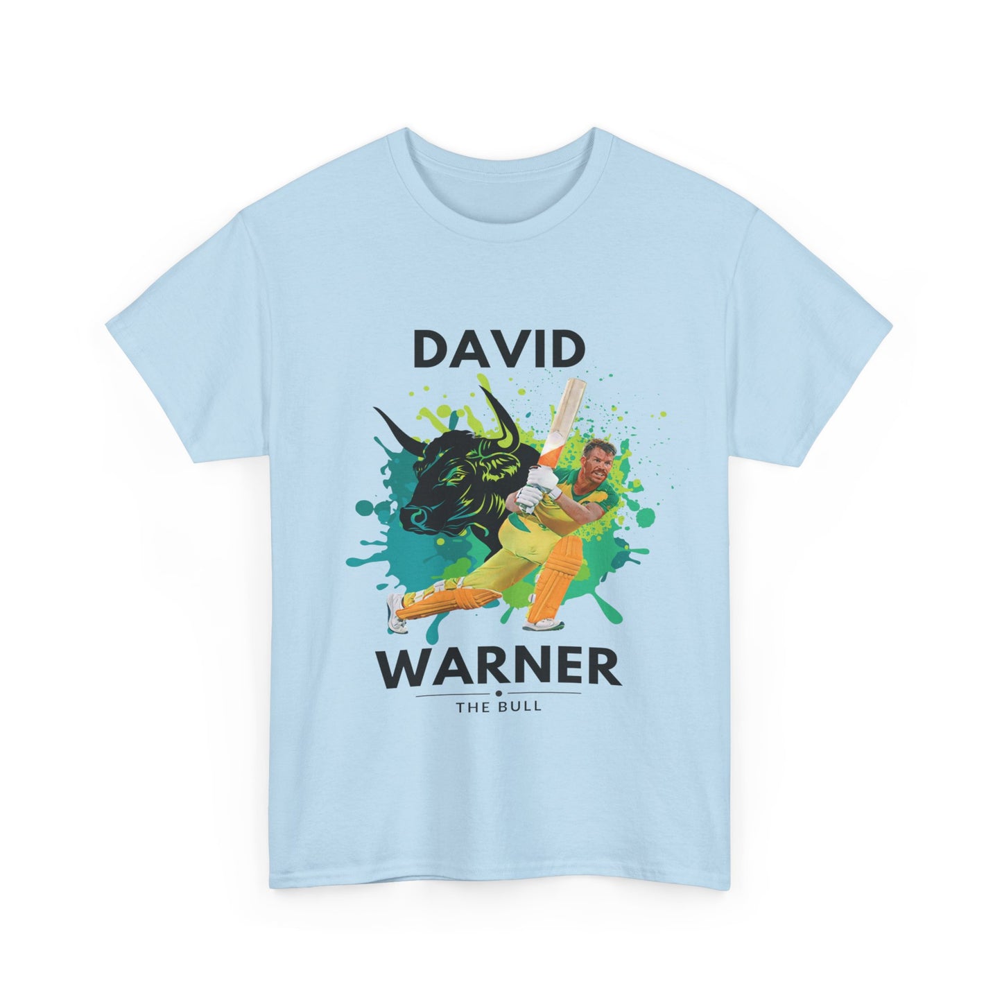 David Warner - The Bull - Unisex Heavy Cotton Tee