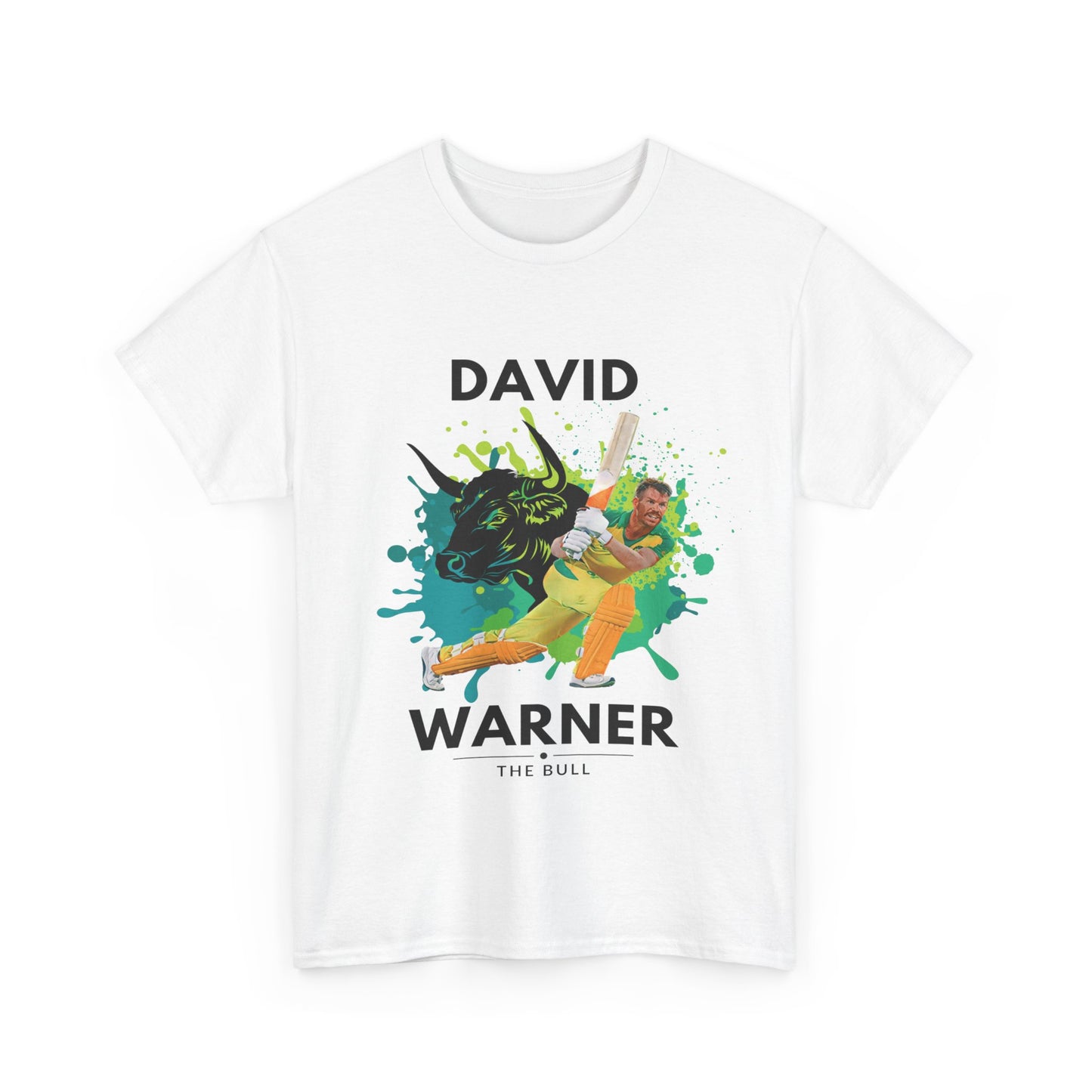 David Warner - The Bull - Unisex Heavy Cotton Tee