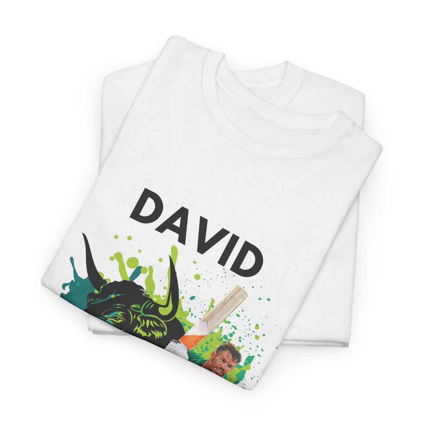 David Warner - The Bull - Unisex Heavy Cotton Tee