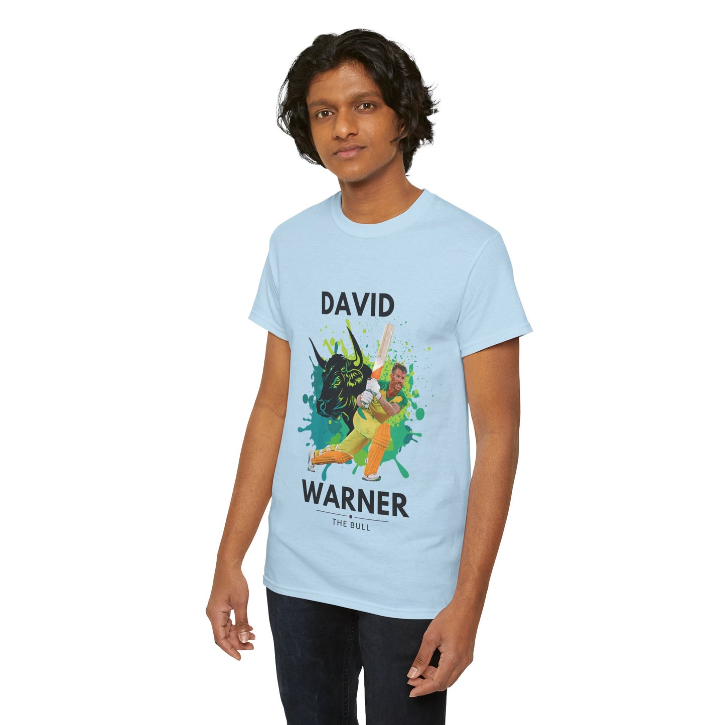 David Warner - The Bull - Unisex Heavy Cotton Tee