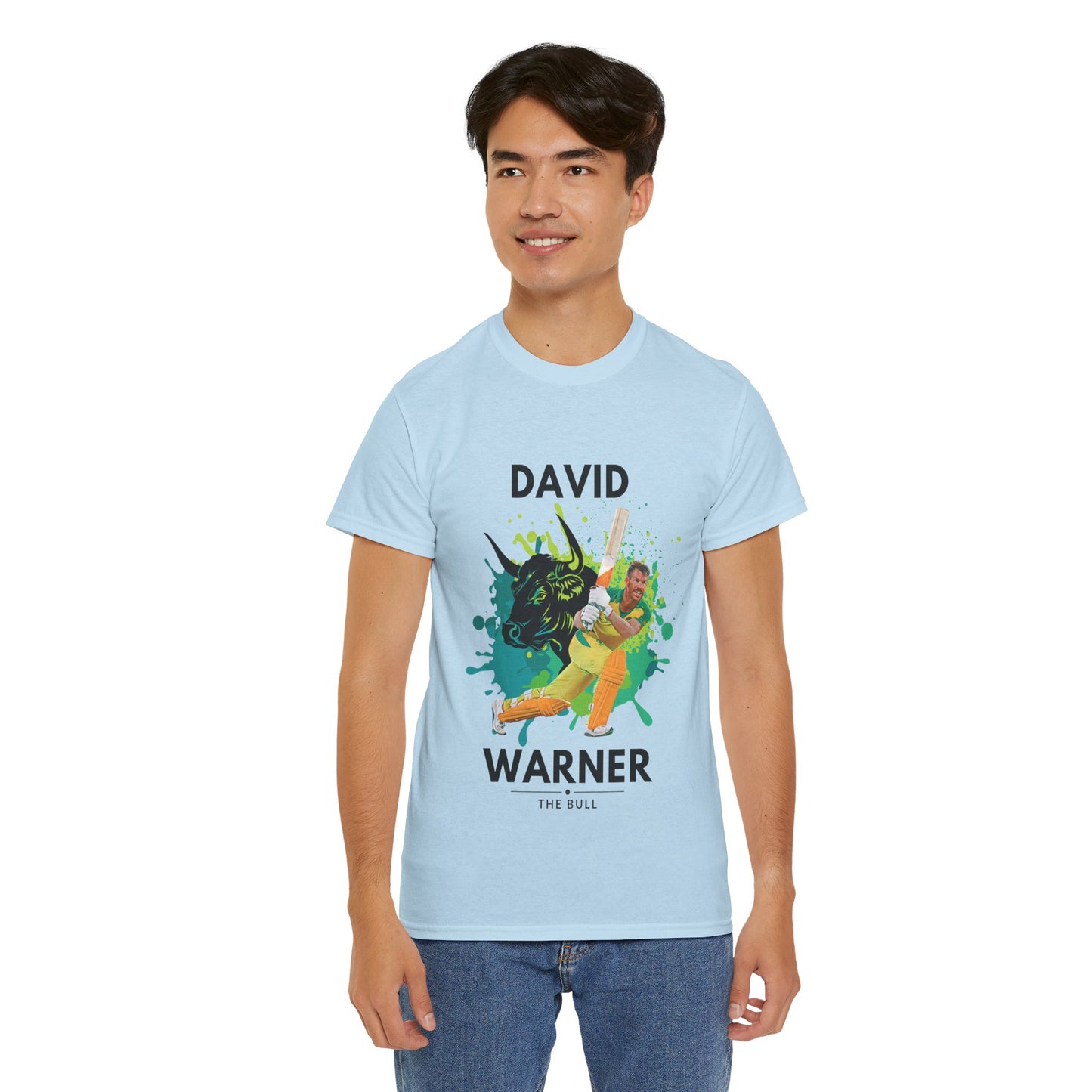 David Warner - The Bull - Unisex Heavy Cotton Tee