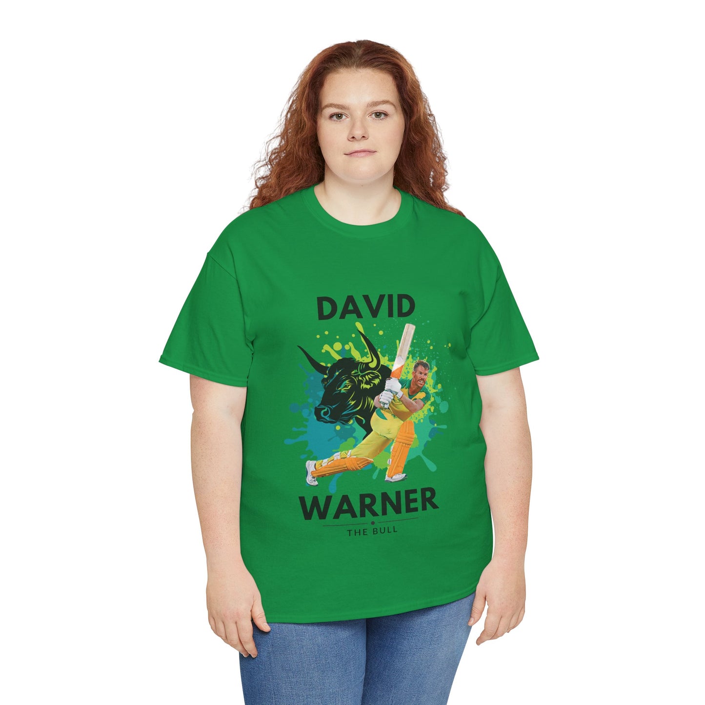 David Warner - The Bull - Unisex Heavy Cotton Tee