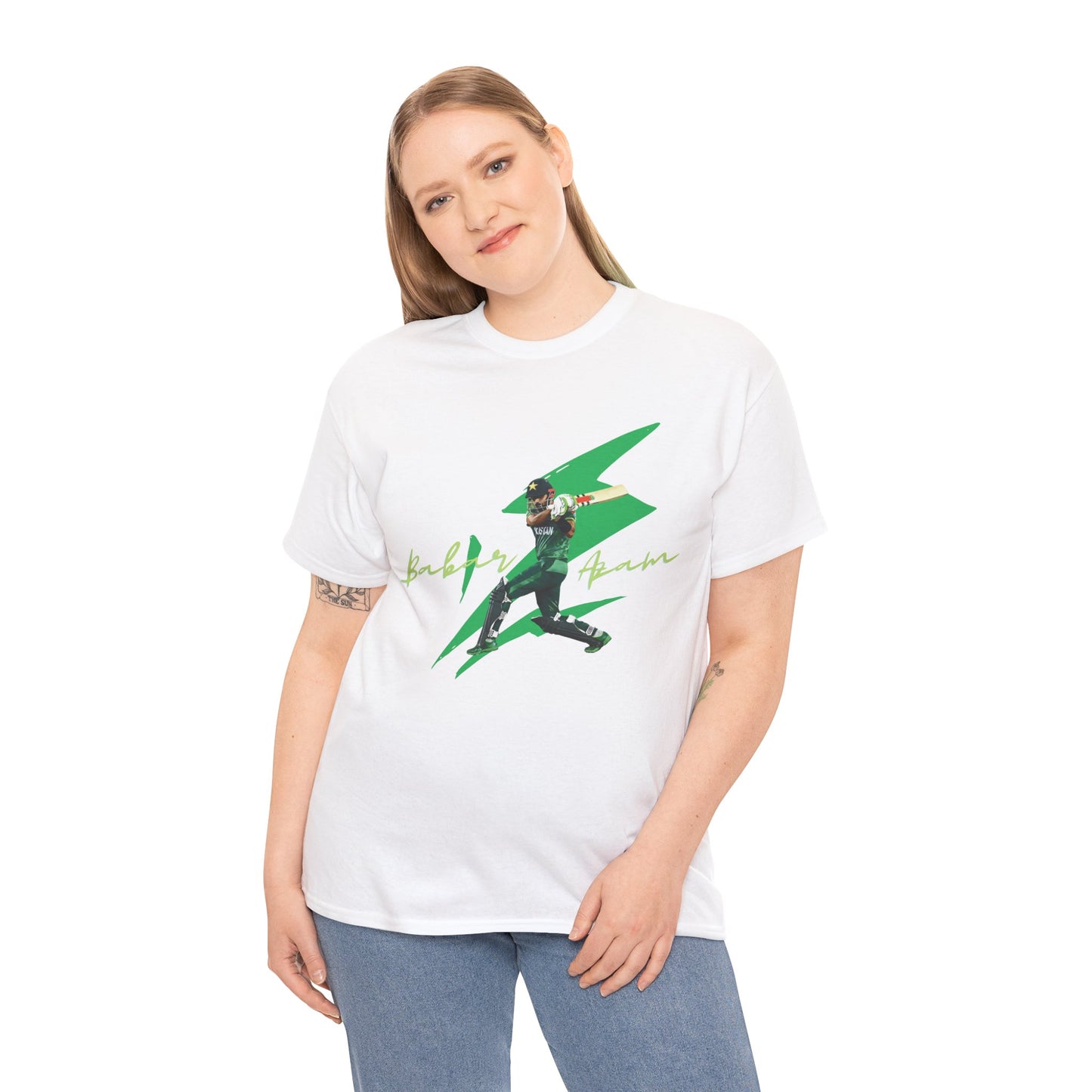 Babar Azam - Lightning Shard - Unisex Heavy Cotton Tee