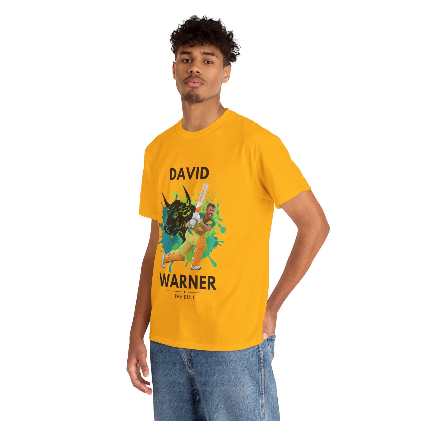 David Warner - The Bull - Unisex Heavy Cotton Tee