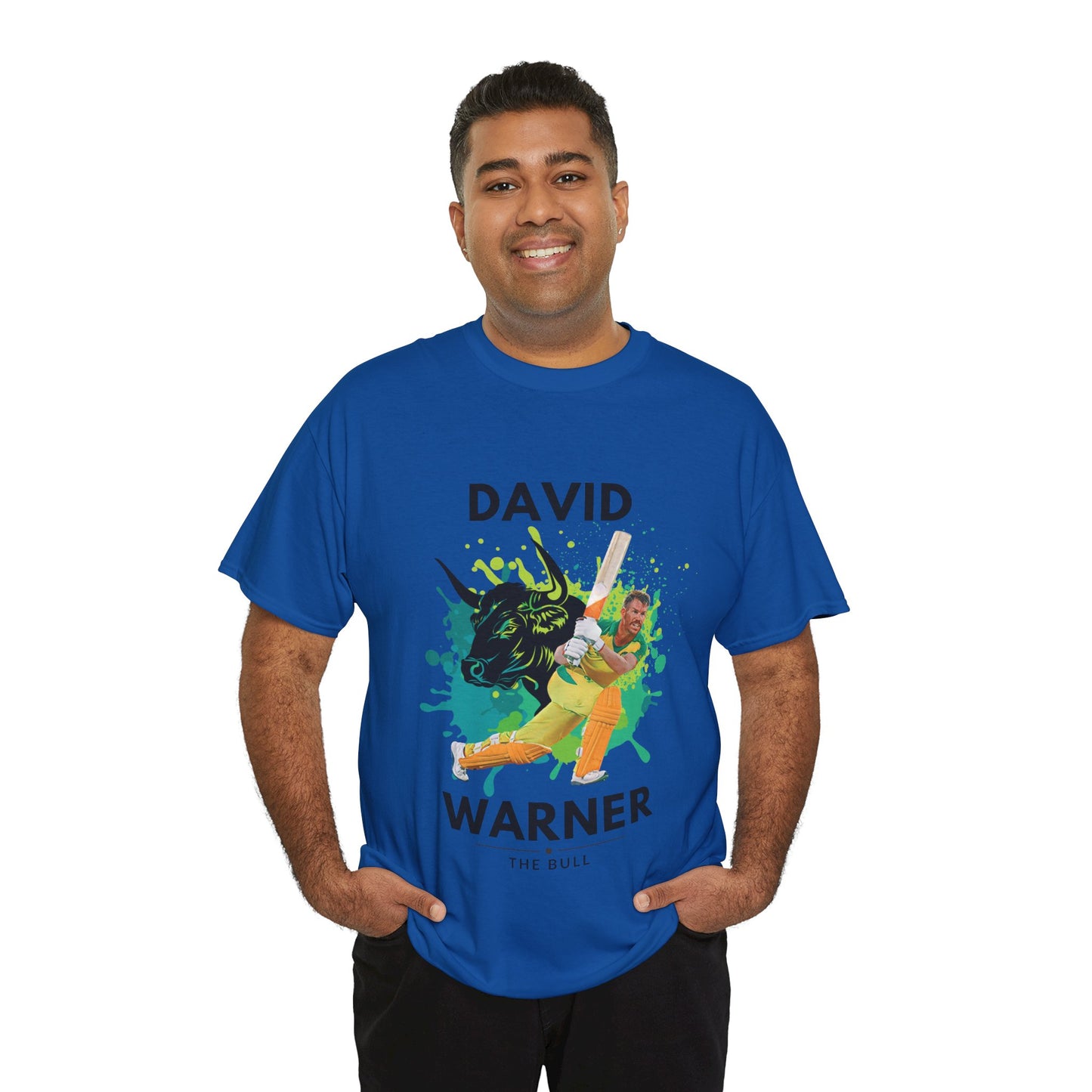 David Warner - The Bull - Unisex Heavy Cotton Tee