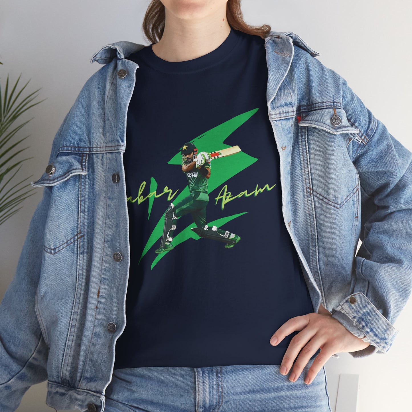 Babar Azam - Lightning Shard - Unisex Heavy Cotton Tee