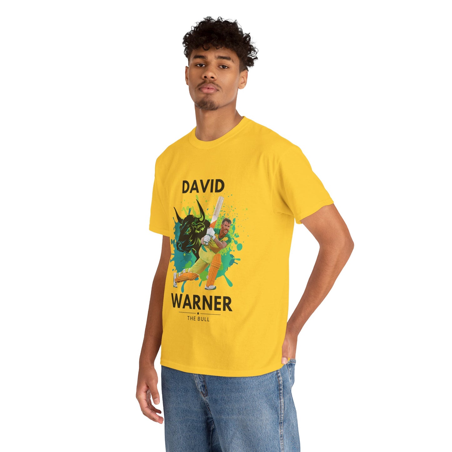 David Warner - The Bull - Unisex Heavy Cotton Tee