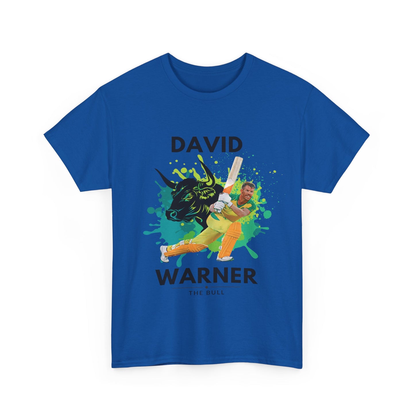 David Warner - The Bull - Unisex Heavy Cotton Tee