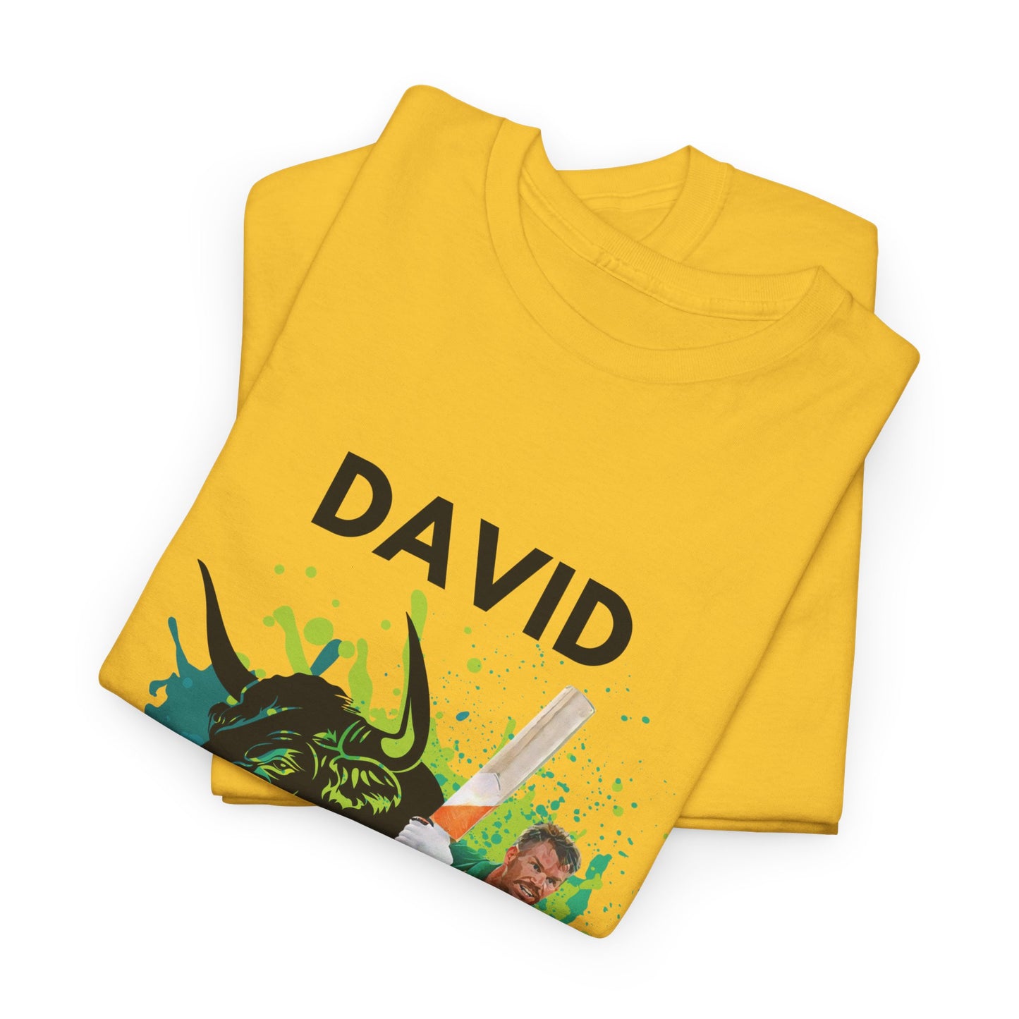 David Warner - The Bull - Unisex Heavy Cotton Tee