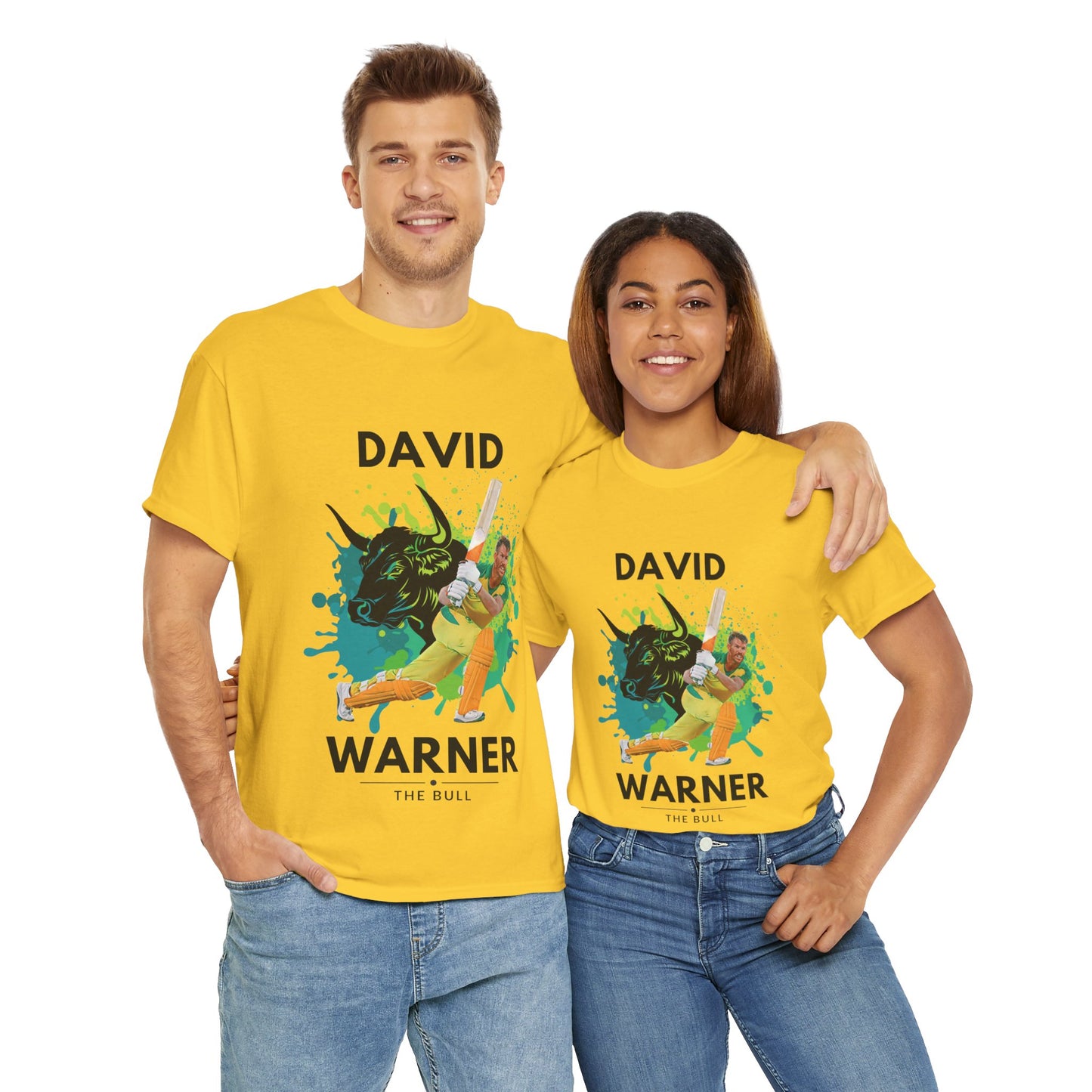 David Warner - The Bull - Unisex Heavy Cotton Tee