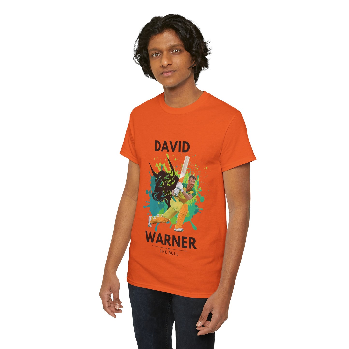 David Warner - The Bull - Unisex Heavy Cotton Tee