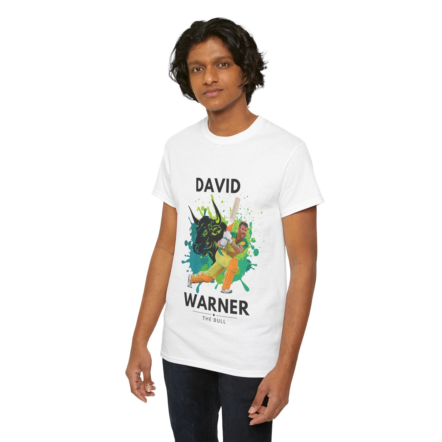 David Warner - The Bull - Unisex Heavy Cotton Tee