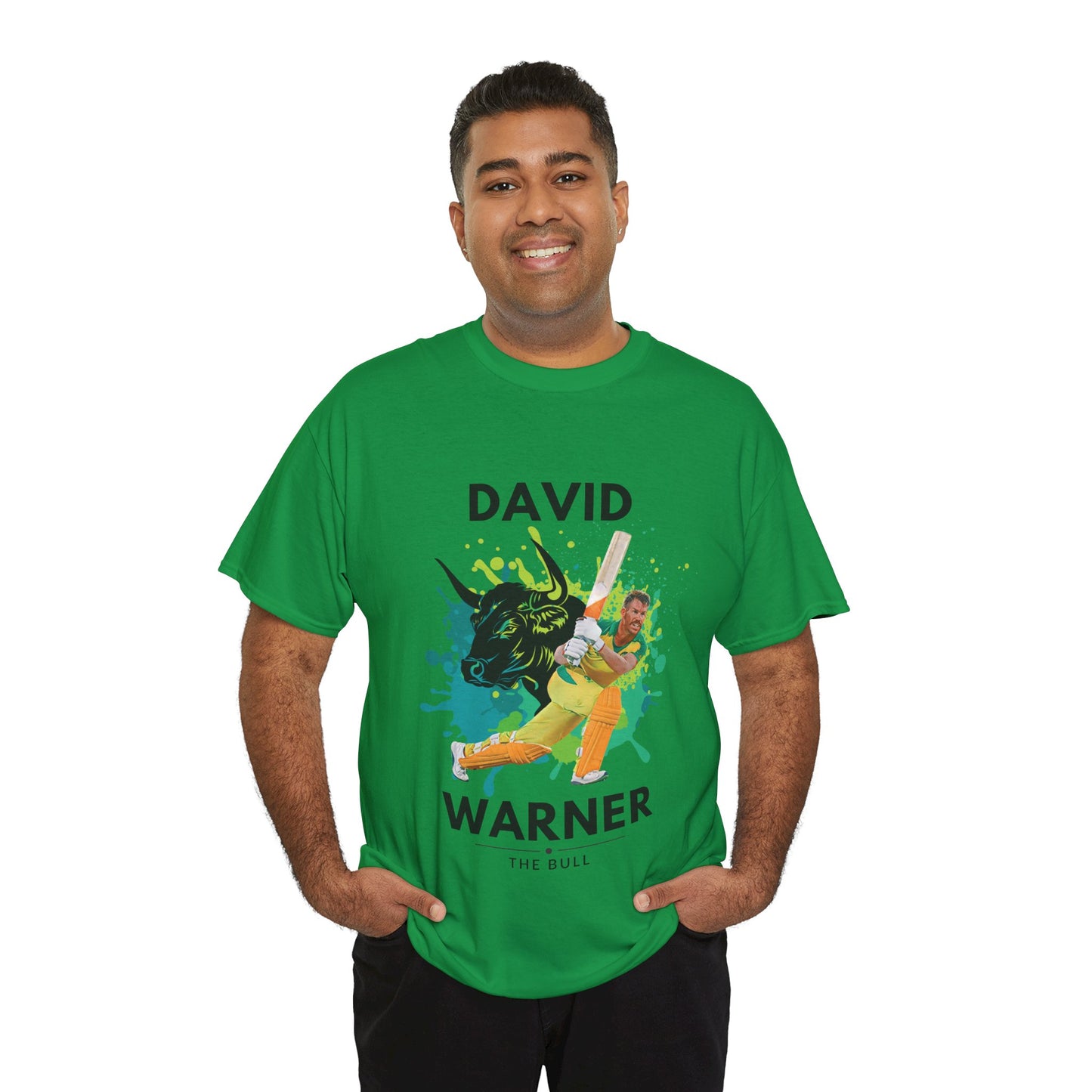 David Warner - The Bull - Unisex Heavy Cotton Tee