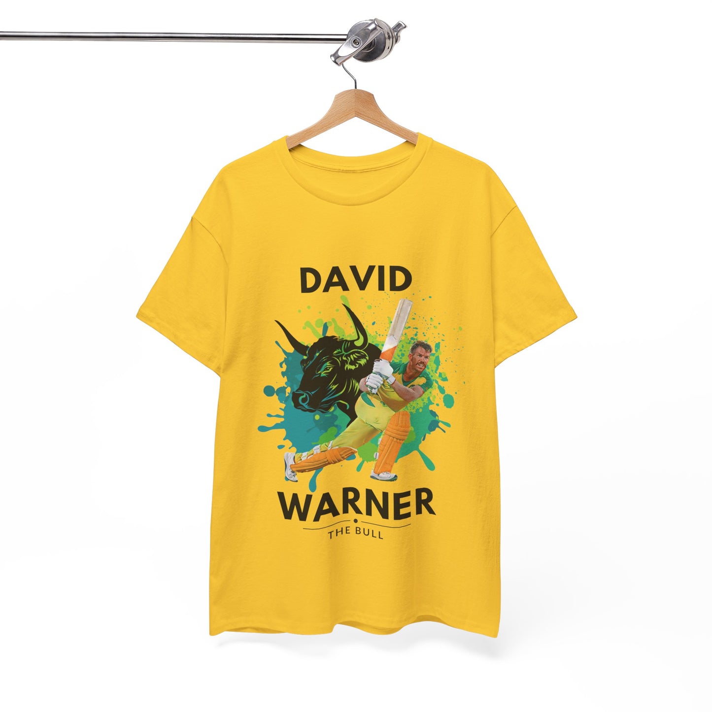 David Warner - The Bull - Unisex Heavy Cotton Tee