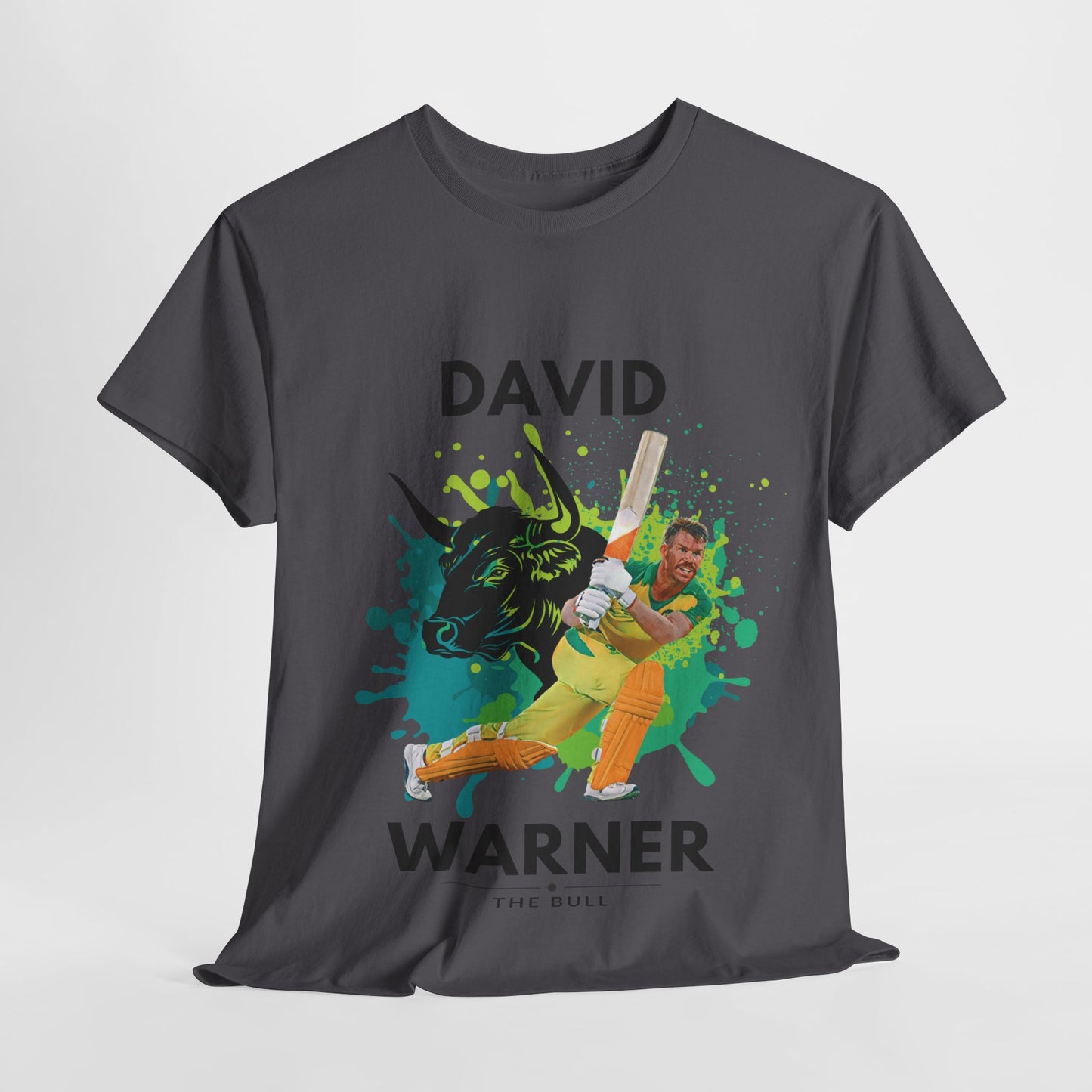 David Warner - The Bull - Unisex Heavy Cotton Tee