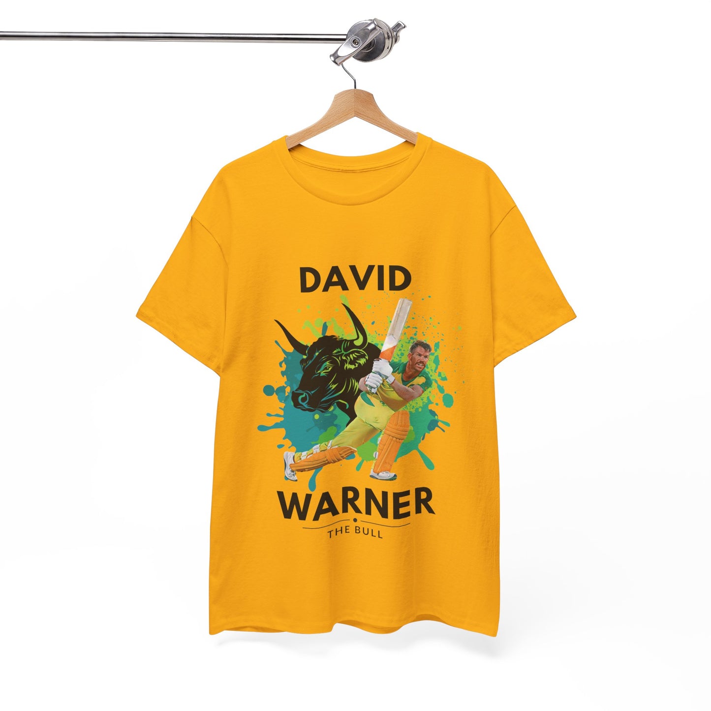 David Warner - The Bull - Unisex Heavy Cotton Tee