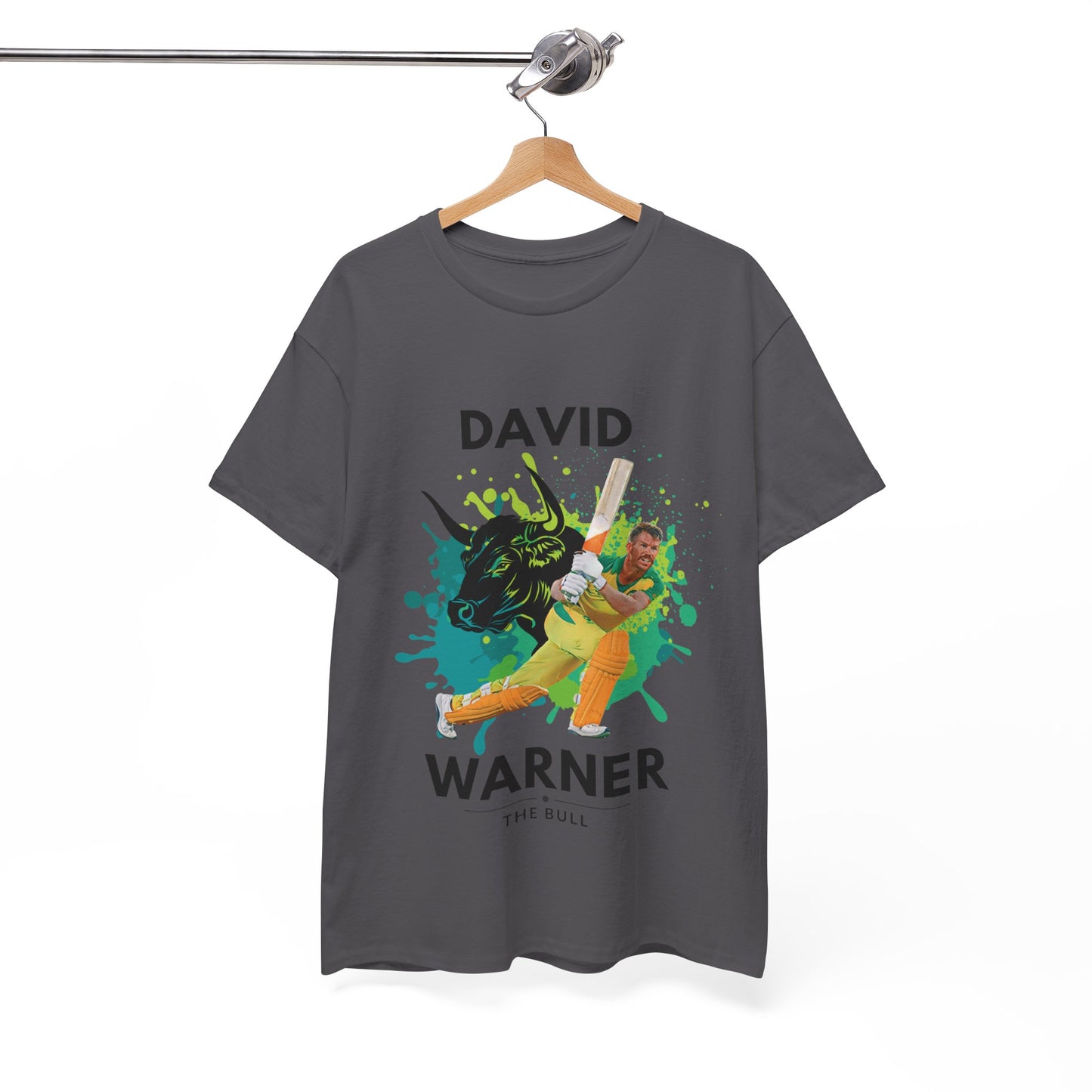 David Warner - The Bull - Unisex Heavy Cotton Tee