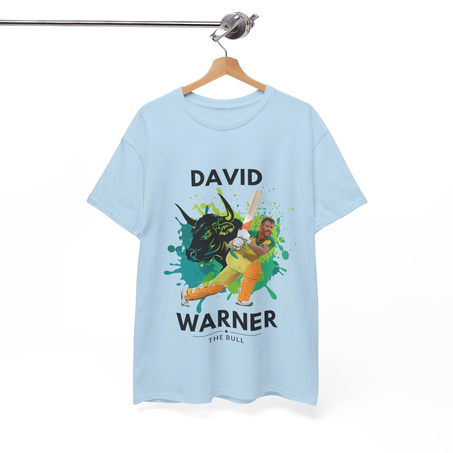 David Warner - The Bull - Unisex Heavy Cotton Tee