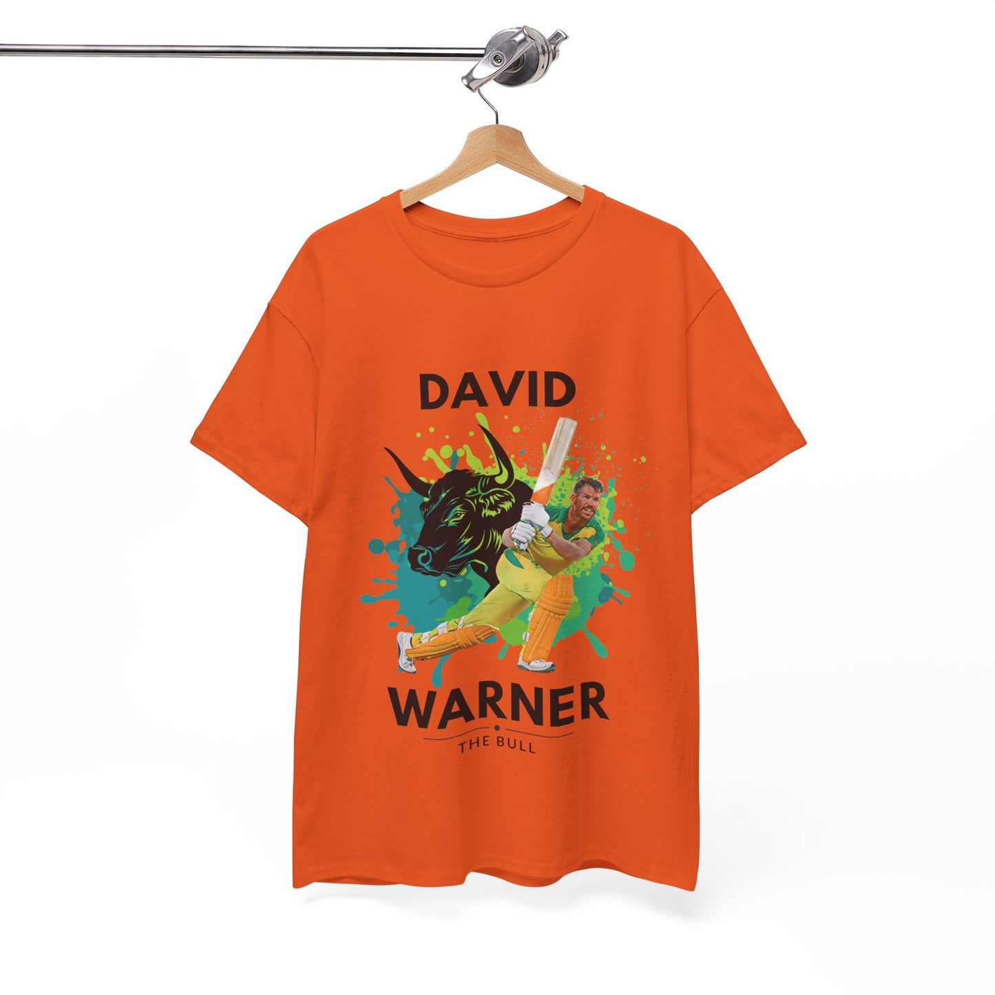 David Warner - The Bull - Unisex Heavy Cotton Tee