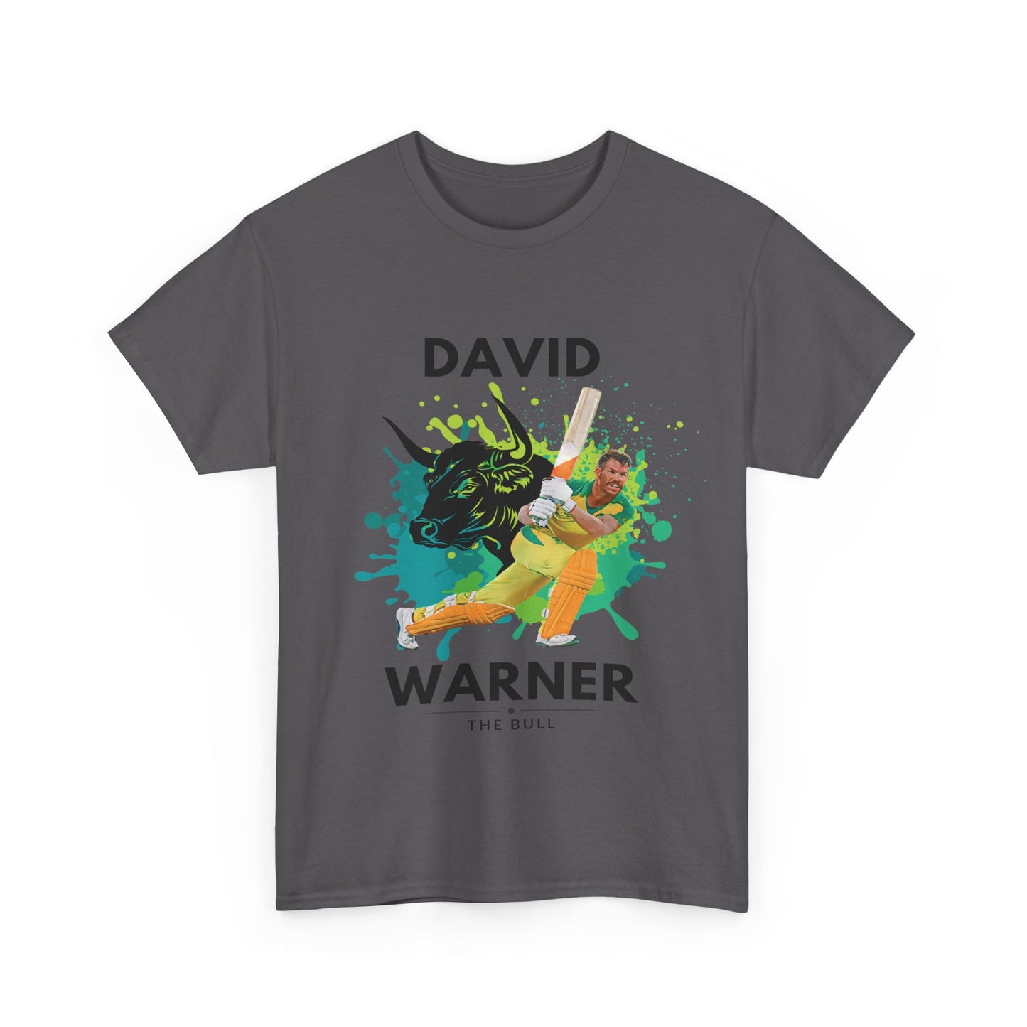 David Warner - The Bull - Unisex Heavy Cotton Tee