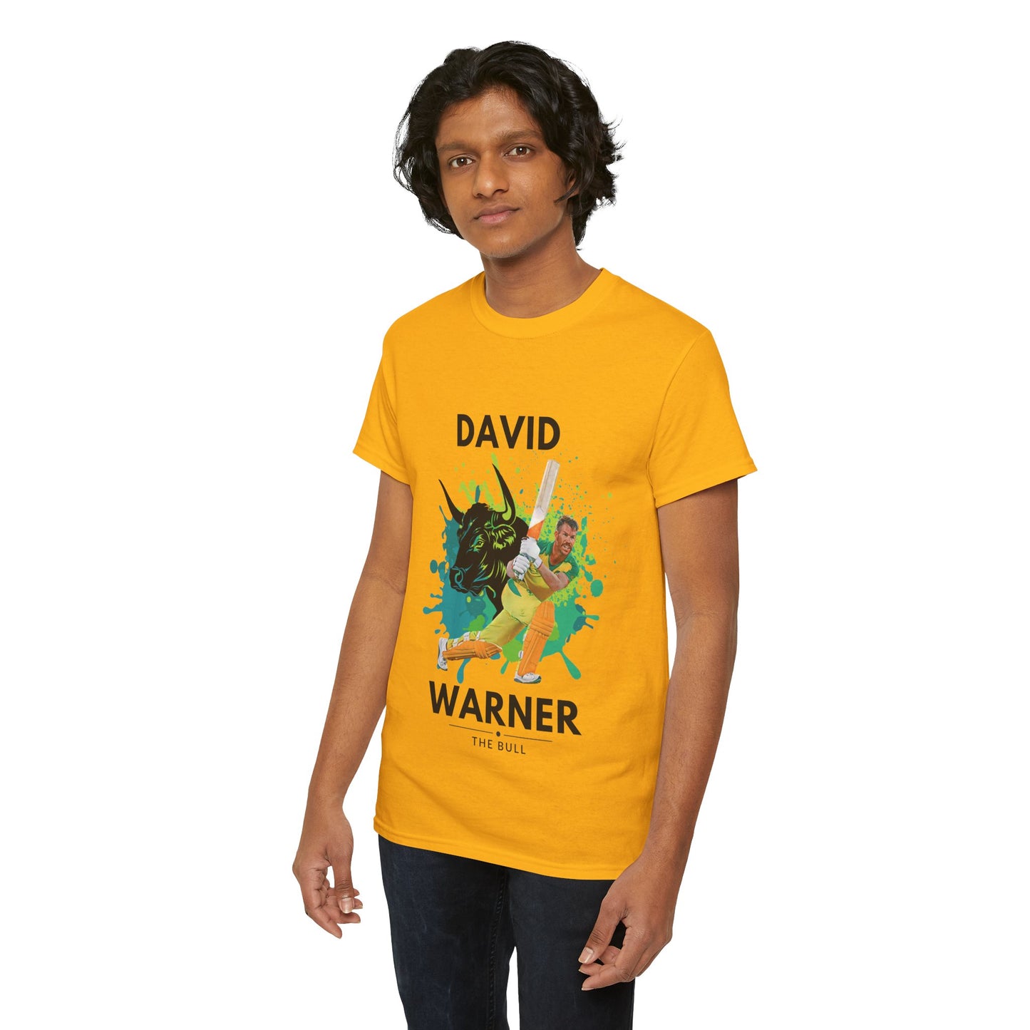 David Warner - The Bull - Unisex Heavy Cotton Tee