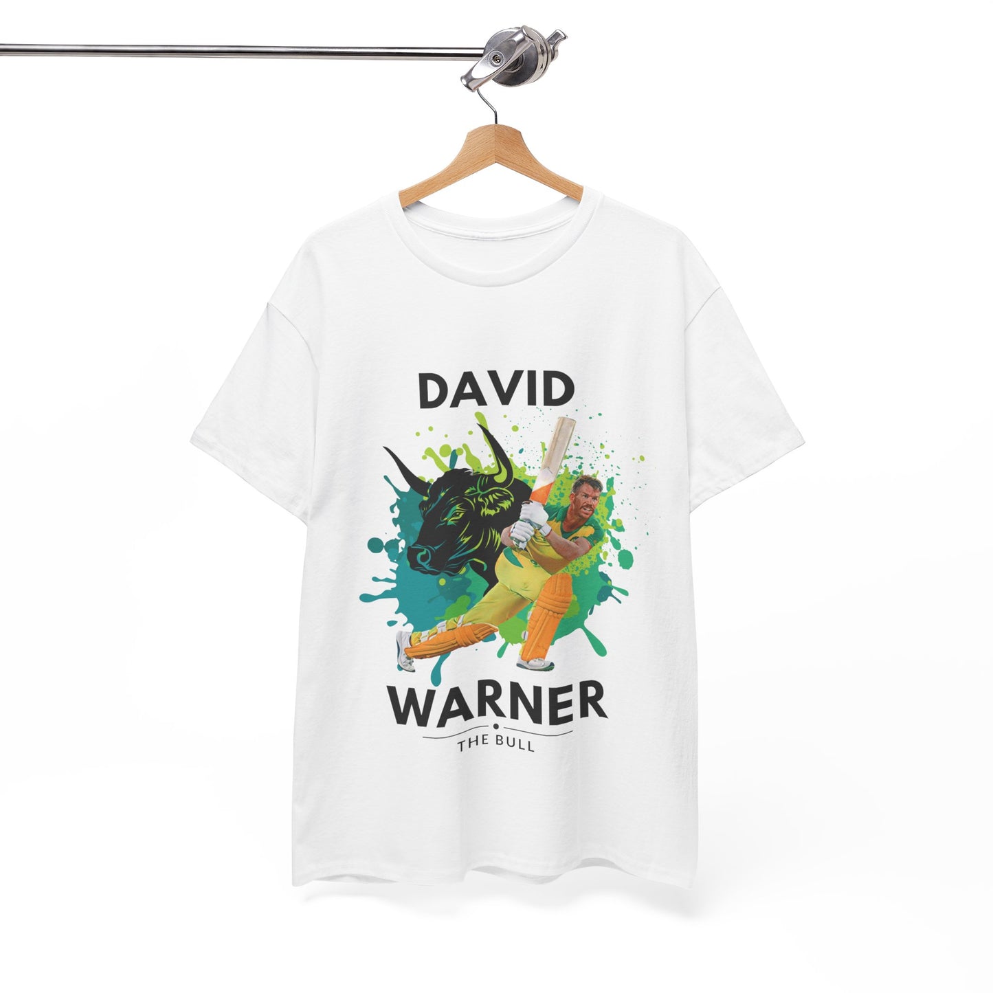 David Warner - The Bull - Unisex Heavy Cotton Tee