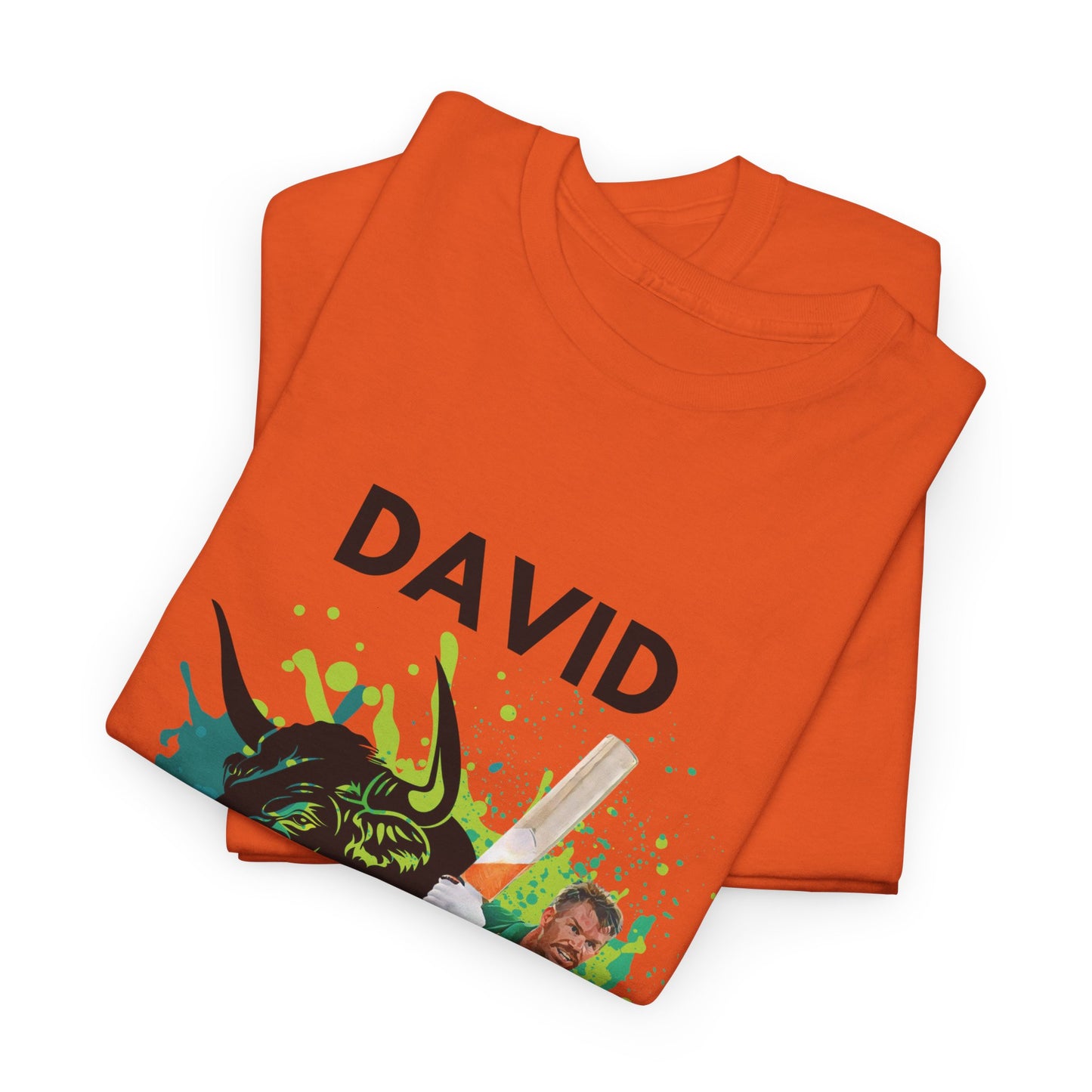 David Warner - The Bull - Unisex Heavy Cotton Tee