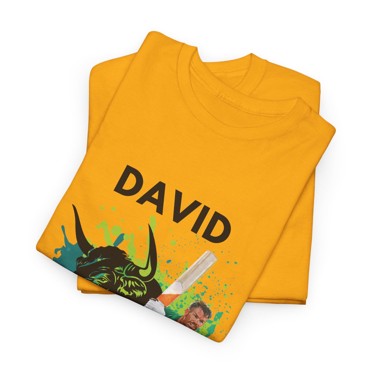 David Warner - The Bull - Unisex Heavy Cotton Tee