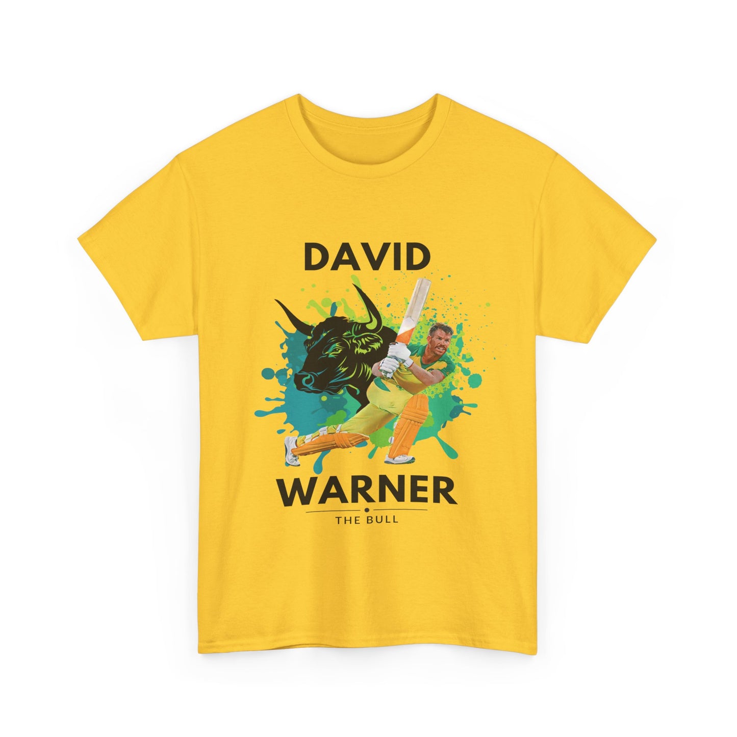 David Warner - The Bull - Unisex Heavy Cotton Tee