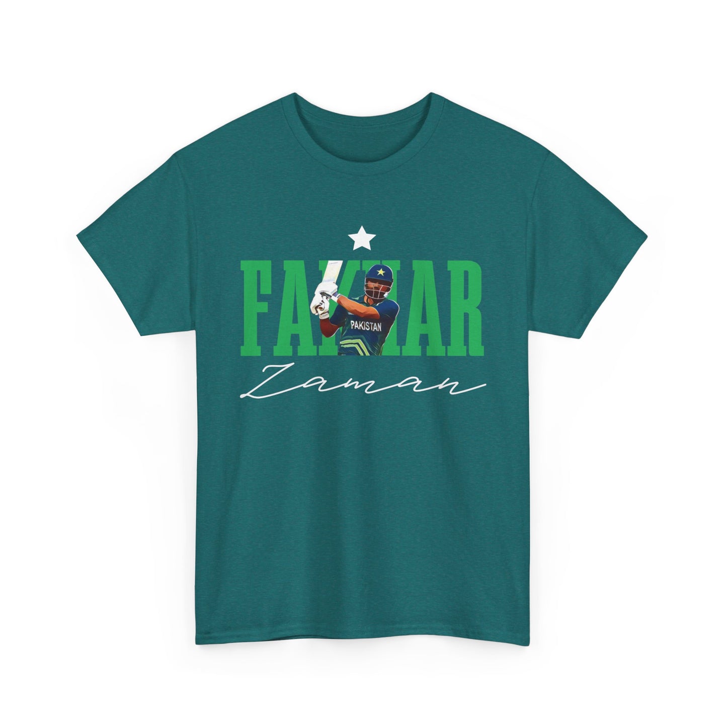 Fakhar Zaman - Unisex Heavy Cotton Tee