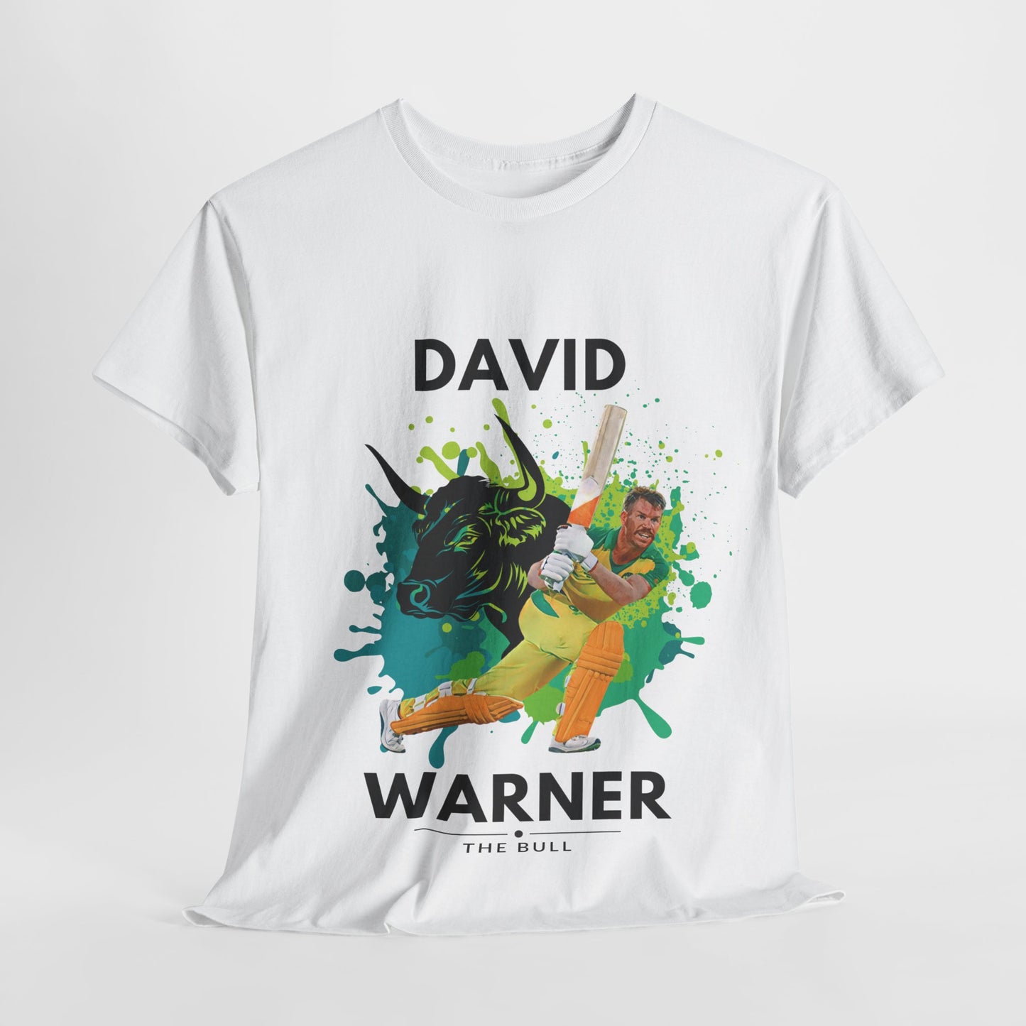 David Warner - The Bull - Unisex Heavy Cotton Tee