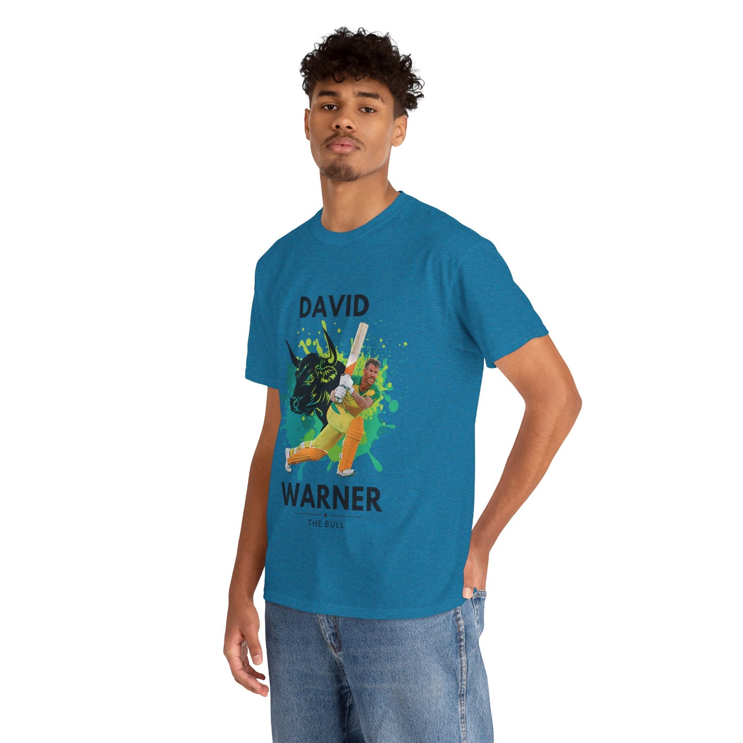 David Warner - The Bull - Unisex Heavy Cotton Tee