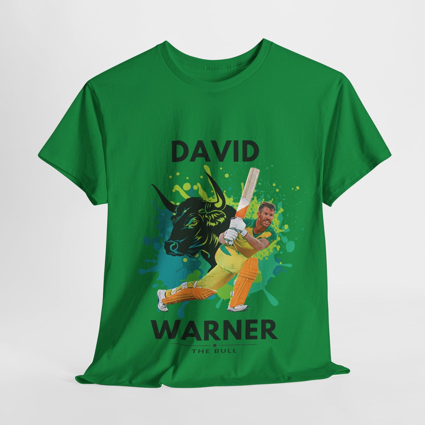 David Warner - The Bull - Unisex Heavy Cotton Tee