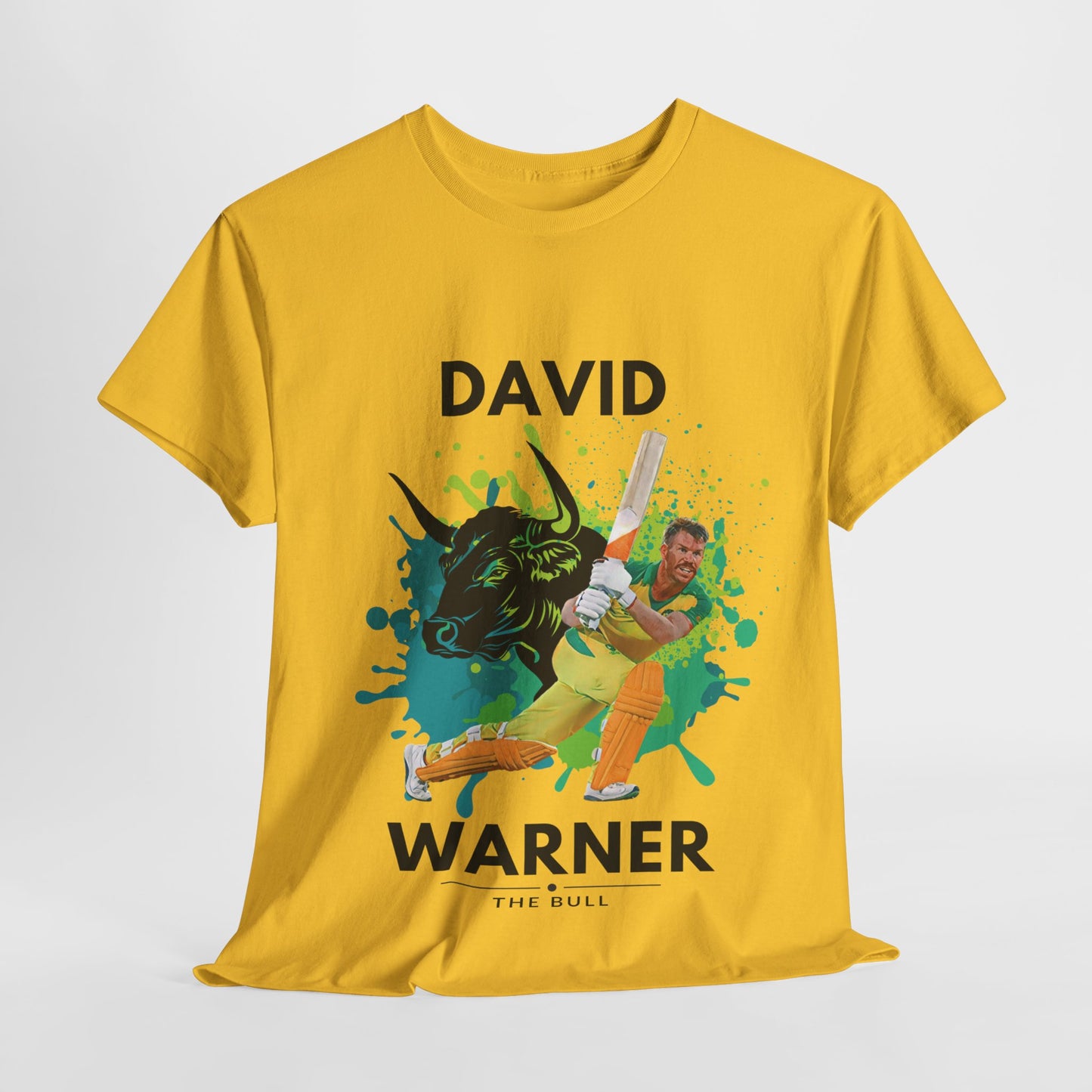 David Warner - The Bull - Unisex Heavy Cotton Tee