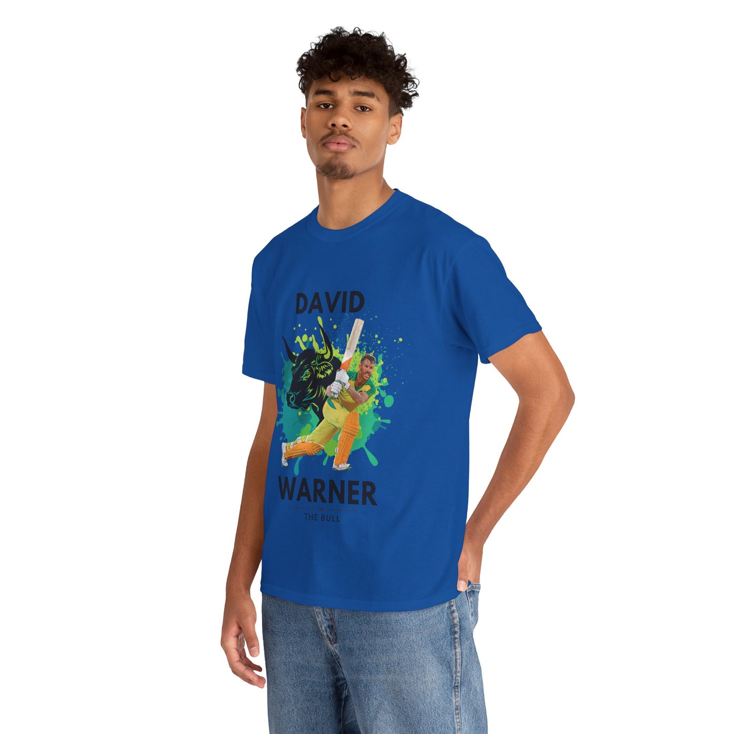 David Warner - The Bull - Unisex Heavy Cotton Tee