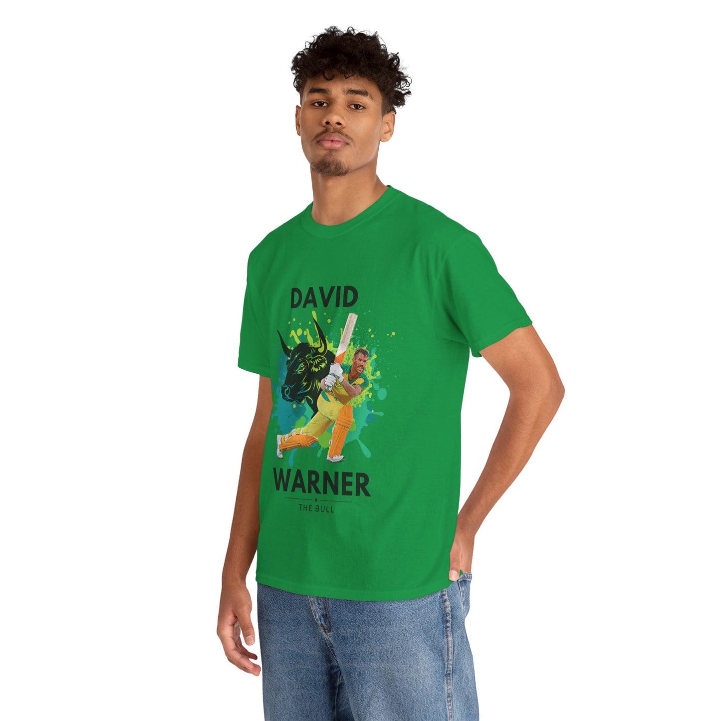 David Warner - The Bull - Unisex Heavy Cotton Tee