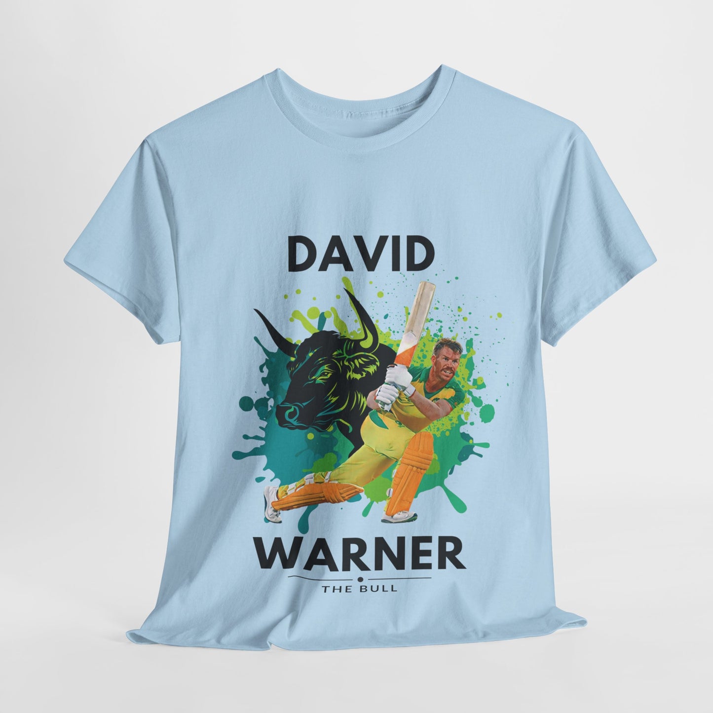 David Warner - The Bull - Unisex Heavy Cotton Tee