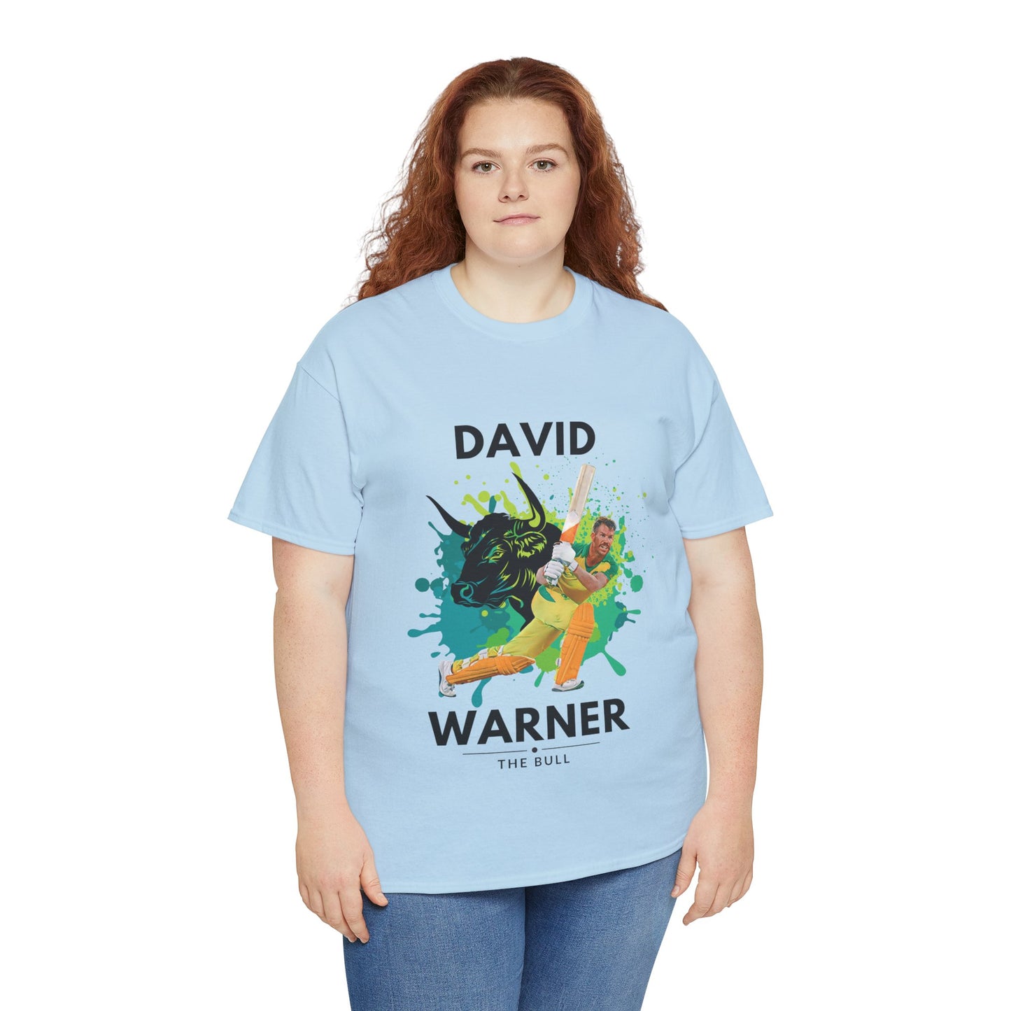 David Warner - The Bull - Unisex Heavy Cotton Tee