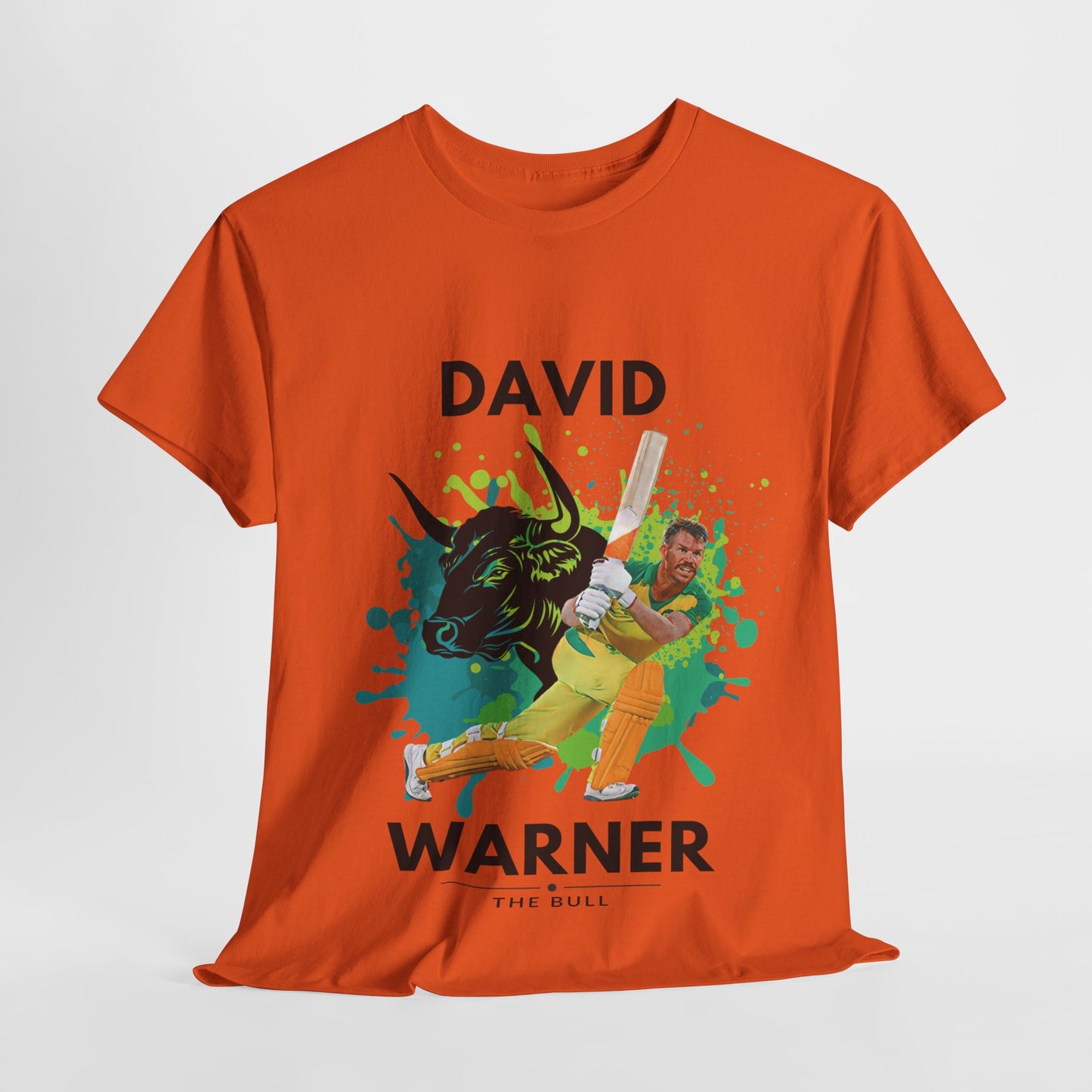 David Warner - The Bull - Unisex Heavy Cotton Tee