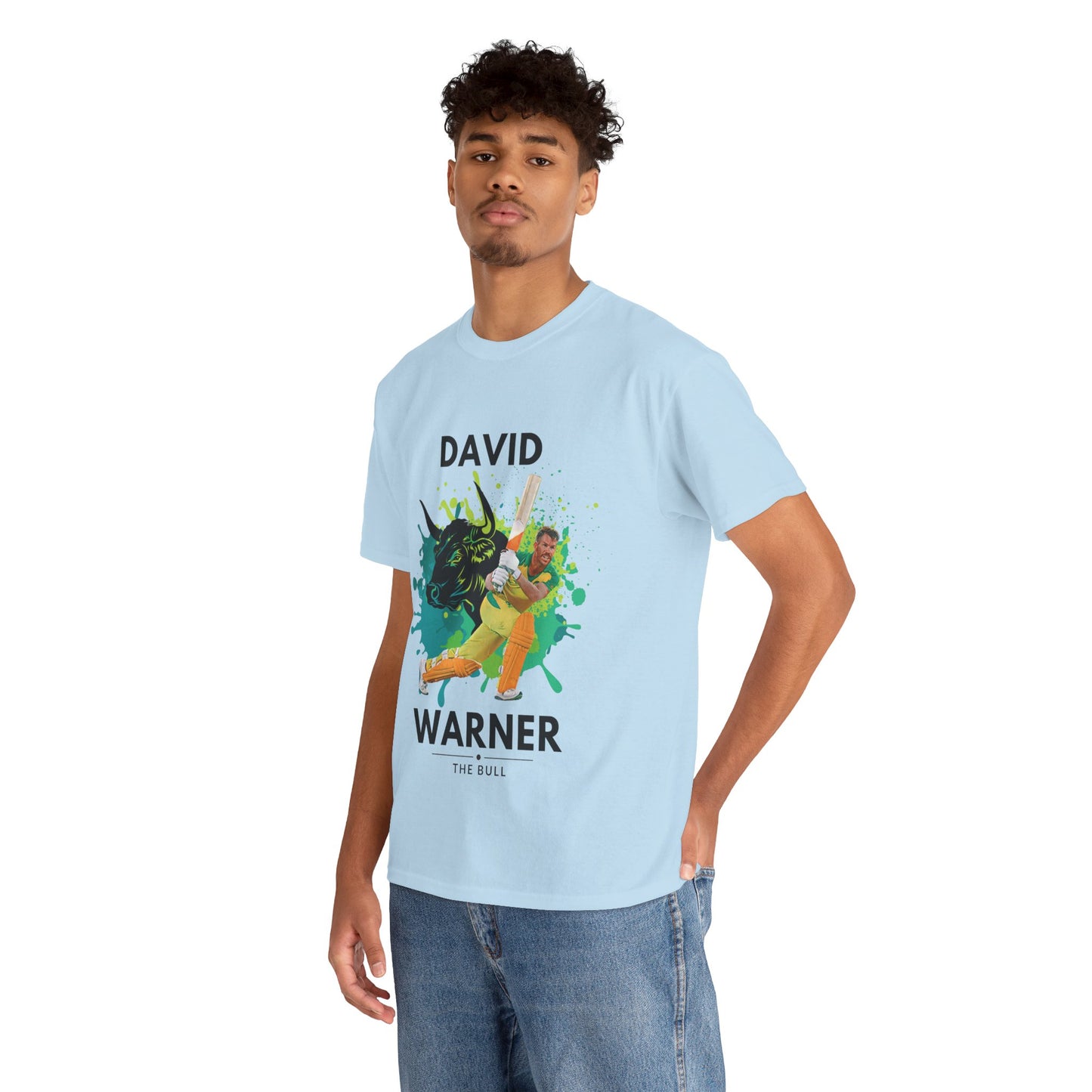 David Warner - The Bull - Unisex Heavy Cotton Tee