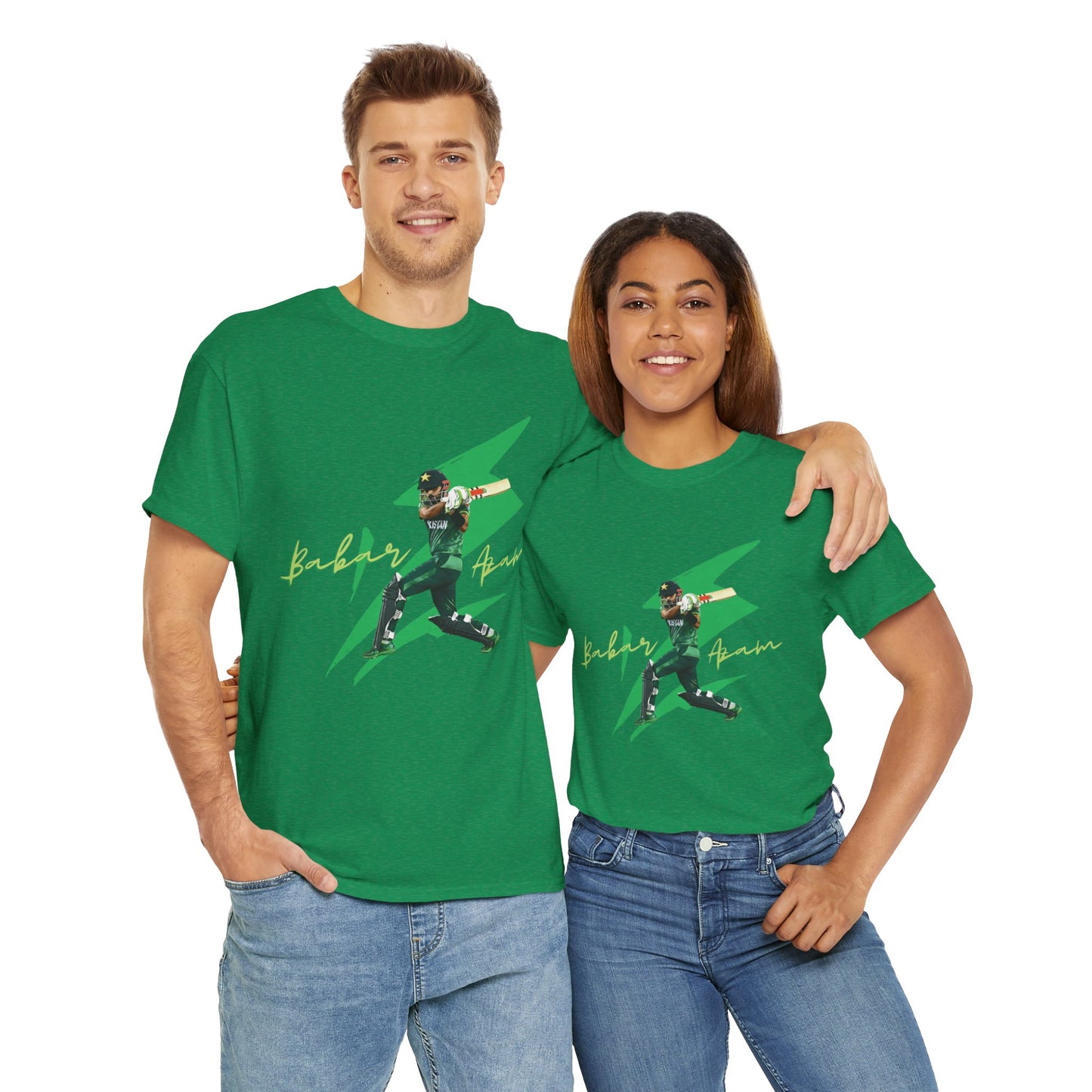 Babar Azam - Lightning Shard - Unisex Heavy Cotton Tee