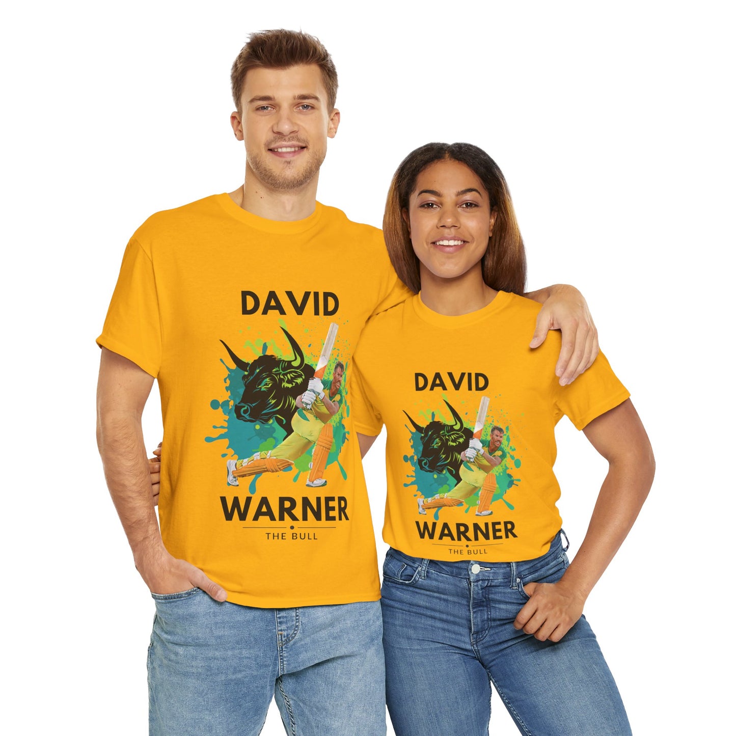 David Warner - The Bull - Unisex Heavy Cotton Tee