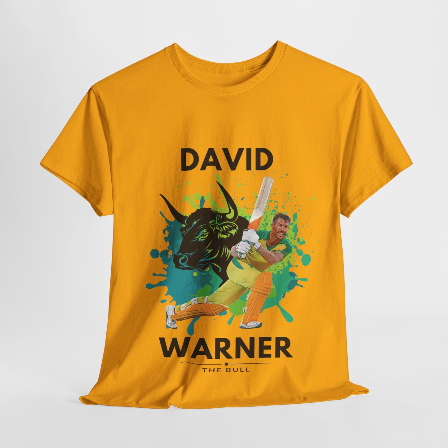 David Warner - The Bull - Unisex Heavy Cotton Tee