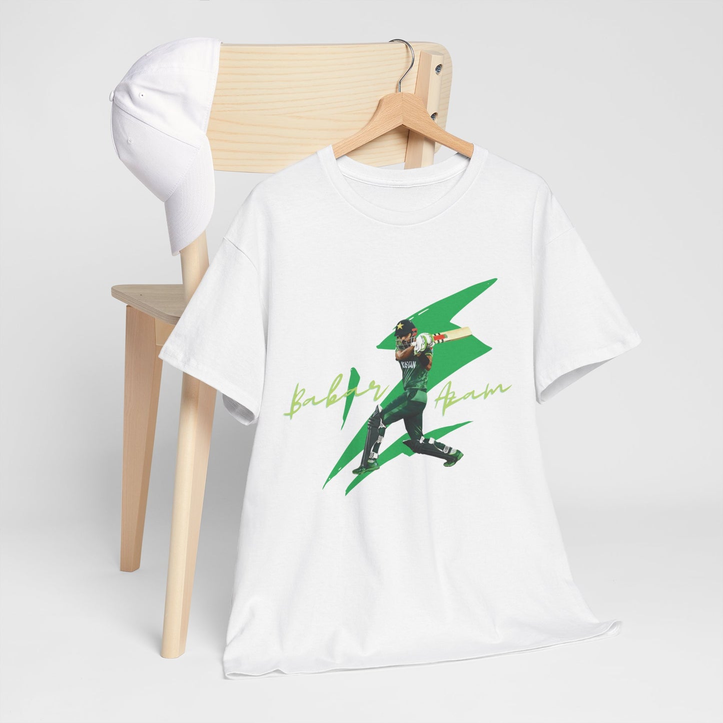 Babar Azam - Lightning Shard - Unisex Heavy Cotton Tee