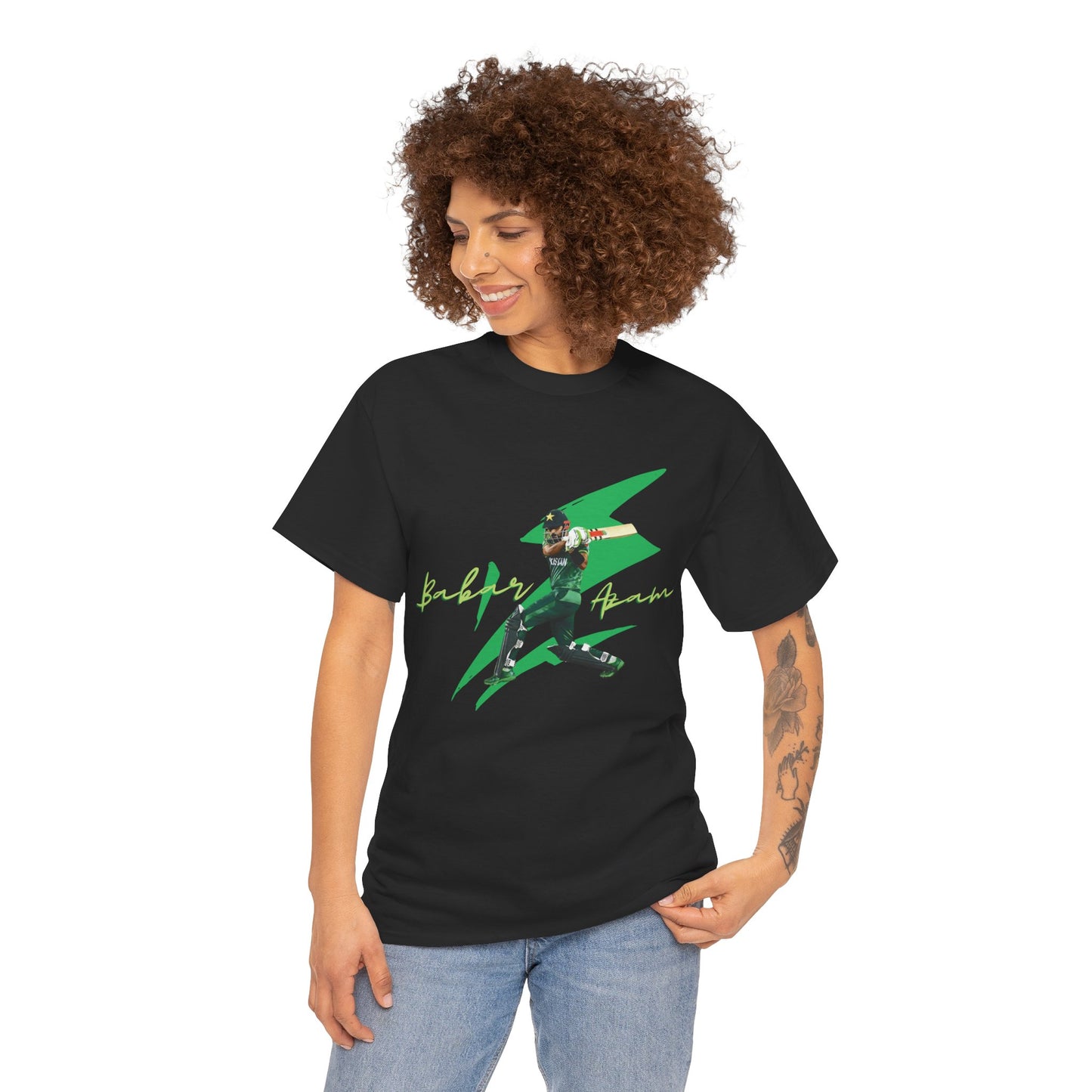 Babar Azam - Lightning Shard - Unisex Heavy Cotton Tee