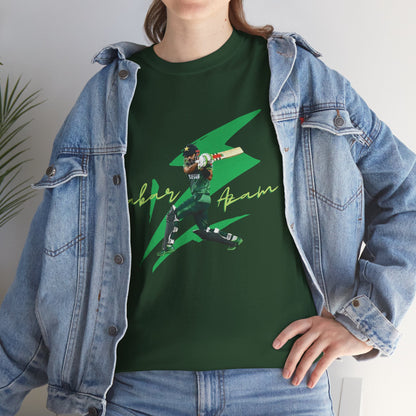 Babar Azam - Lightning Shard - Unisex Heavy Cotton Tee