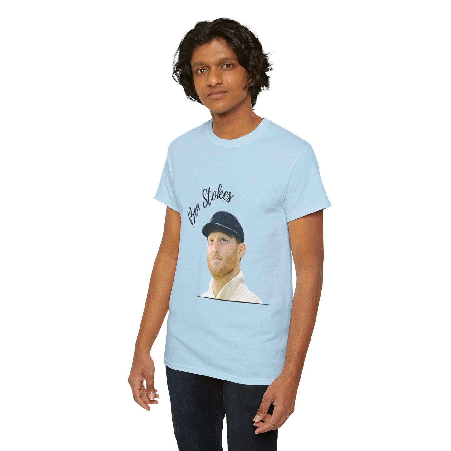 Ben Stokes - Portrait - Unisex Heavy Cotton Tee