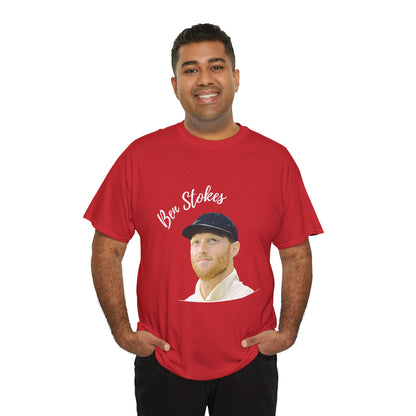 Ben Stokes - Portrait - Unisex Heavy Cotton Tee