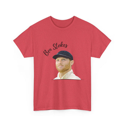 Ben Stokes - Portrait - Unisex Heavy Cotton Tee