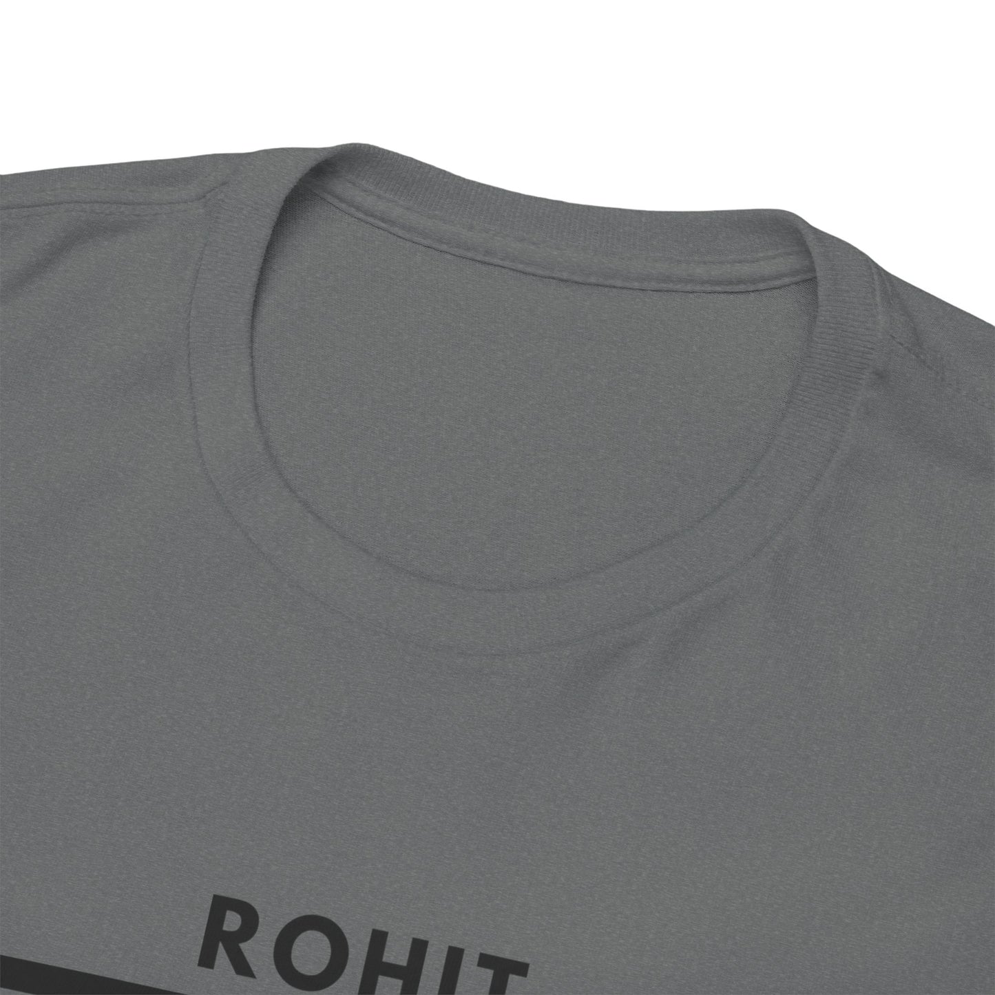 Rohit Sharma - Brushstroke frame - Unisex Heavy Cotton Tee